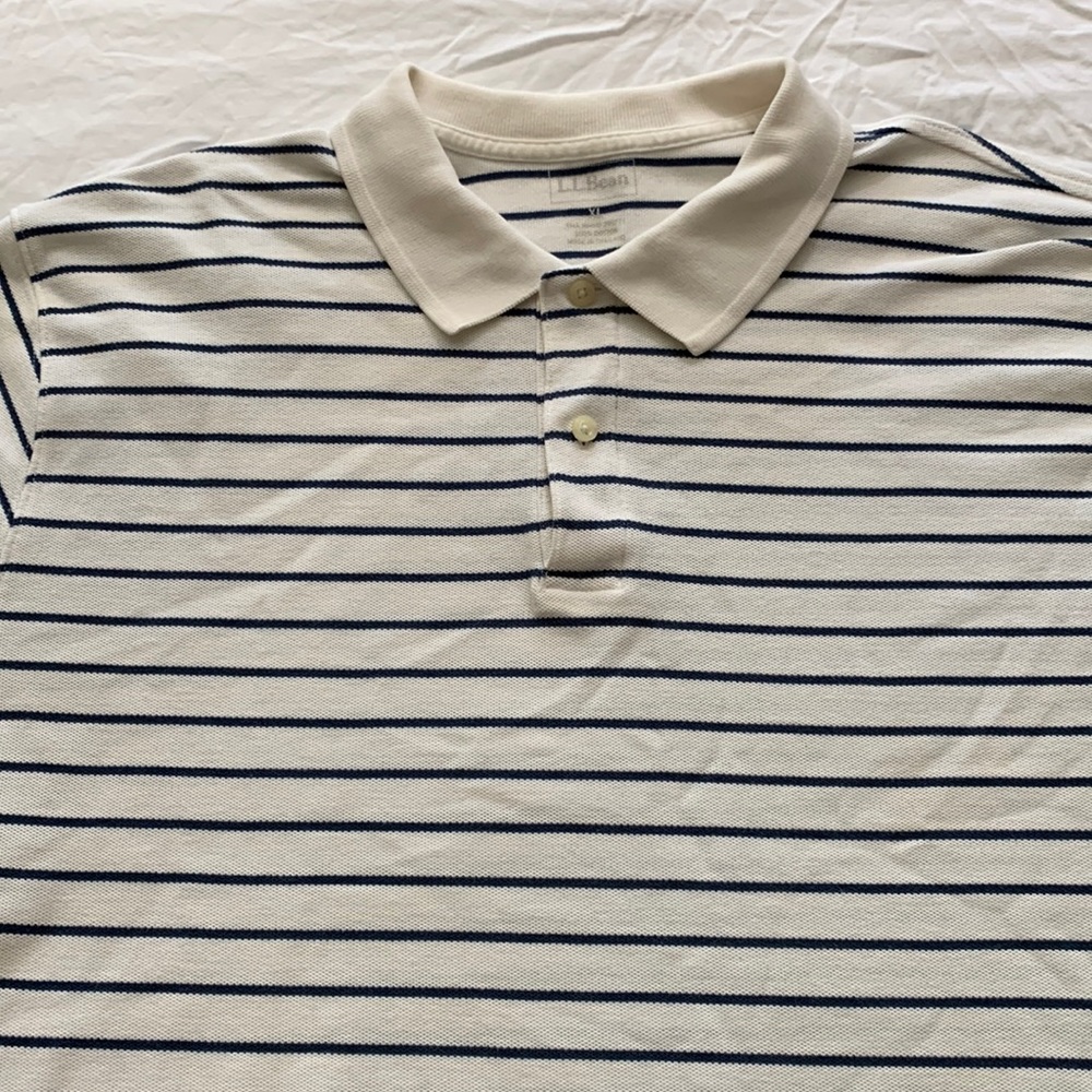 L.L. Bean Men”s Polo Shirt. XLT.